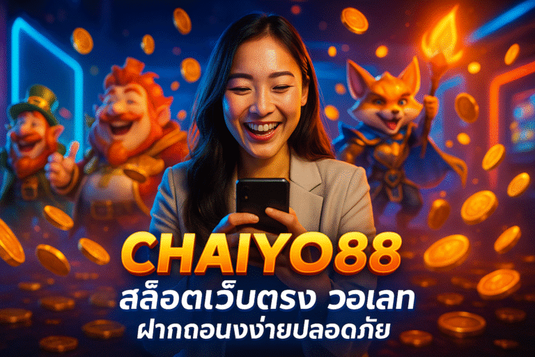 CHAIYO88 สล็อตเว็บตรง วอเลท ฝากถอนง่ายปลอดภัย