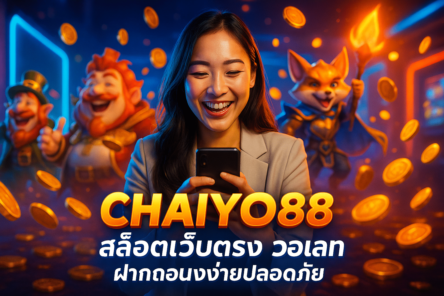CHAIYO88 สล็อตเว็บตรง วอเลท ฝากถอนง่ายปลอดภัย