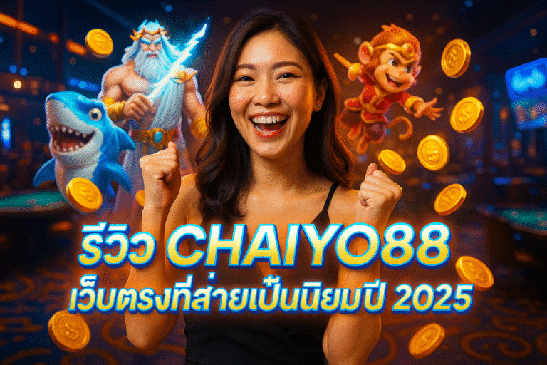 รีวิว CHAIYO88 เว็บตรงที่สายปั่นนิยมปี 2025