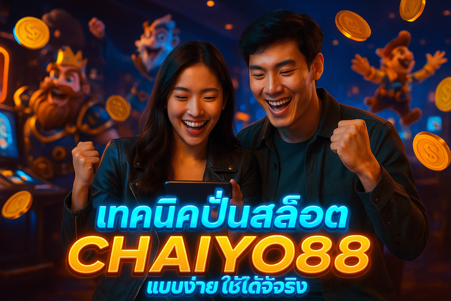 เทคนิคปั่นสล็อต CHAIYO88 แบบง่ายใช้ได้จริง
