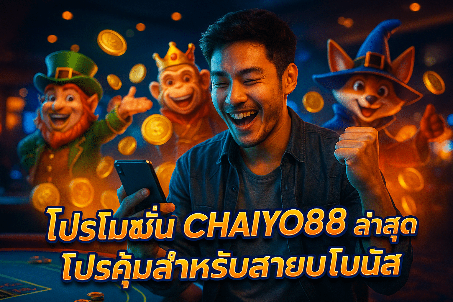 โปรโมชั่น CHAIYO88 ล่าสุด โปรคุ้มสำหรับสายโบนัส