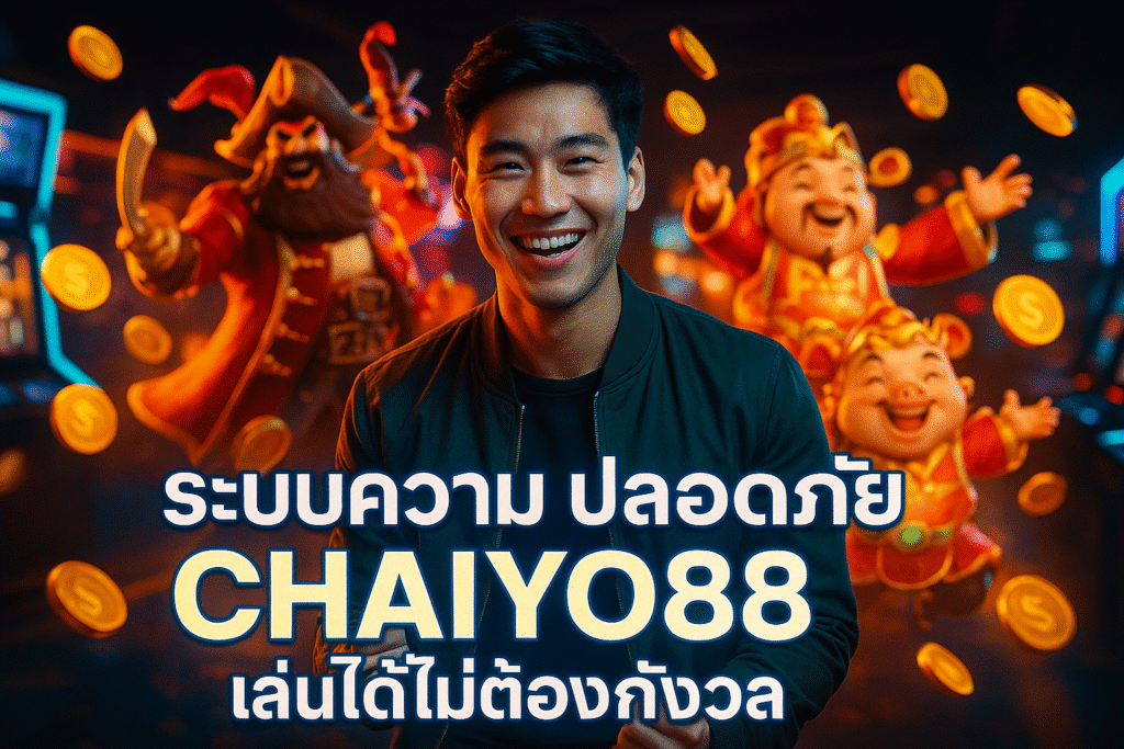 ระบบความปลอดภัย CHAIYO88 เล่นได้ไม่ต้องกังวล