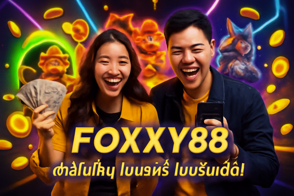 FOXXY88 คาสิโนใหม่ โบนัสฟรี โปรโมชั่นเด็ด!