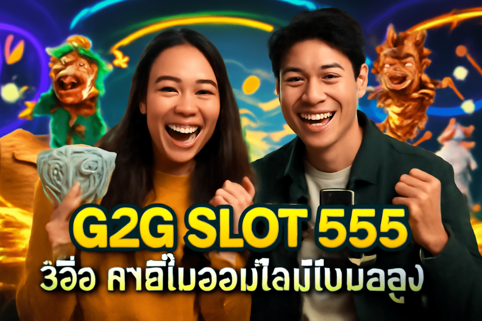 G2G SLOT 555 รีวิว คาสิโนออนไลน์โบนัสสูง